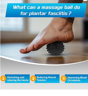 Night Splint Sock with Massage Ball